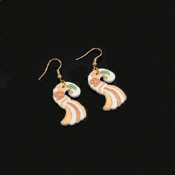 CEE0010-Popular Ceramic Earrings