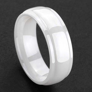 CER0004-Ceramic Wedding Rings
