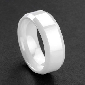 CER0010-Cheap Polished Ceramic Rings