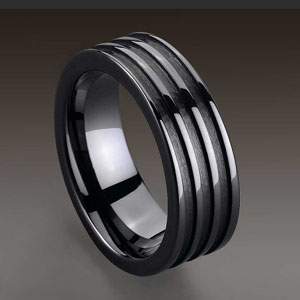 CER0049-Popular Ceramic Wedding Ring