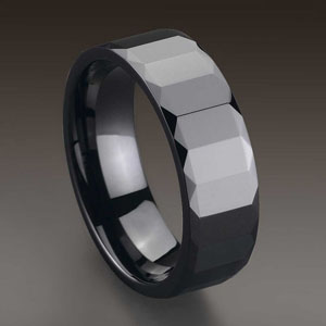 CER0053-Black Ceramic Ring