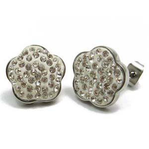 SSE0031-Polished Stainless Steel Earrings