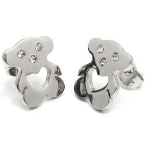 SSE0074-Polished Stainless Steel Earring