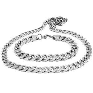 SSN0008-Polished Stainless Steel Necklaces