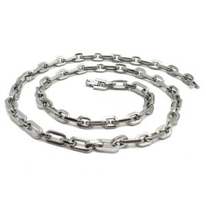 SSN0021-Polished Stainless Steel Necklaces