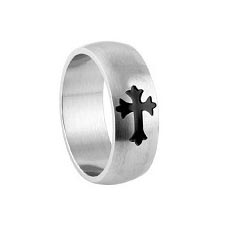SSR0022-Cheap Stainless Steel CZ Stone Rings