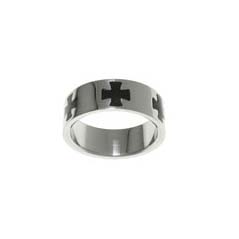 SSR0063-Stainless Steel CZ Ring