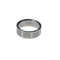 SSR0039-Gold Inlay Tungsten Ring