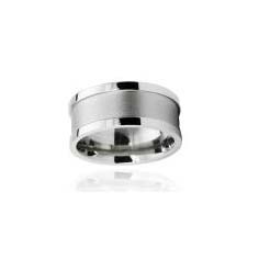 SSR0078-Stainless Steel Faced Black Ring