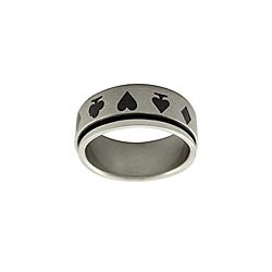 SSR0082-Gold Plated Stainless Steel Rings