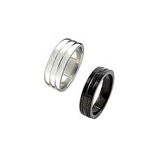 SSR0110-Cheap Stainless Steel CZ Stone Rings
