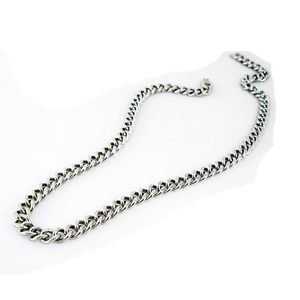 TIN0004-Polished Titanium Necklaces