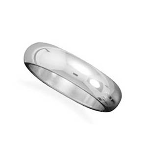 TIR0015-Cheap Polished Titanium Ring