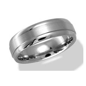 TIR0017-Faced Titanium Ring