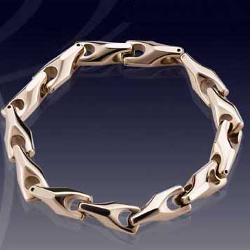 WCC0024-Gold Plated Tungsten Alloy Bracelets