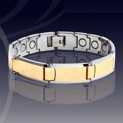 WCC0017-Gold Plated Tungsten Carbide Wrist Chain