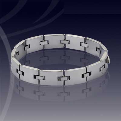WCC0084-Polished Tungsten Alloy Wrist Chains