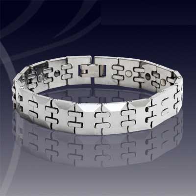 WCC0123-Polished Tungsten Alloy Bracelet