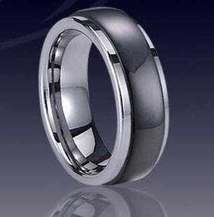 WCR0022-Tungsten Carbide Black Wedding Rings