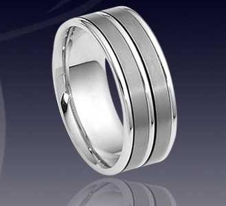 WCR0103-Inlay Tungsten Carbide Rings