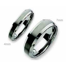 WCR0136-Popular Tungsten Inlay Ring