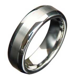 WCR0139-Inlay Tungsten Rings