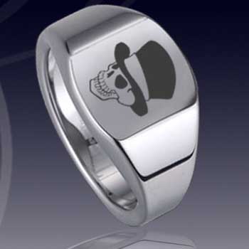 WCR0340-Popular Laser Engrave Tungsten Rings