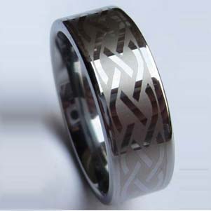WCR0369-Laser Tungsten Ring