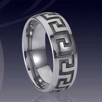 WCR0332-Laser Engrave Tungsten Rings