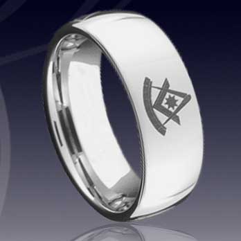 WCR0336-Laser Engrave Tungsten Alloy Rings