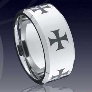 WCR0389-Tungsten Engrave Ring