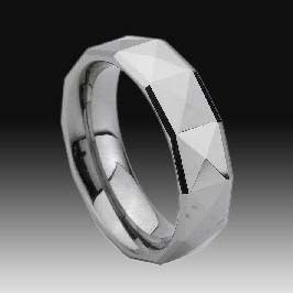 WCR0447-Polished Finished Tungsten Ring