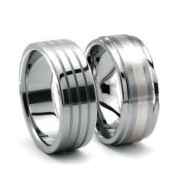 WCR0451-Polished Tungsten Ring