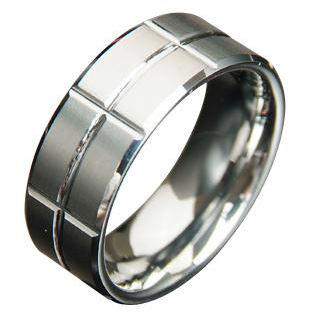 WCR0452-Polished Tungsten Rings