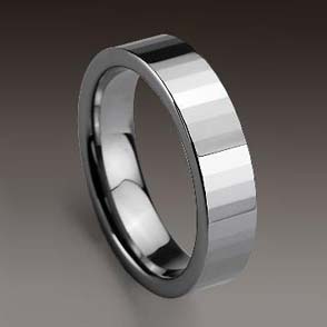 WCR0467-Polished Tungsten Ring