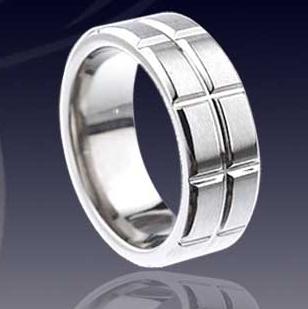 WCR0469-Polished Tungsten Carbide Ring