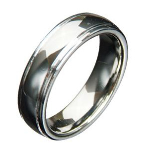 WCR0480-Polished Finished Tungsten Rings