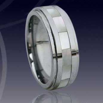 WCR0501-Shell Tungsten Ring